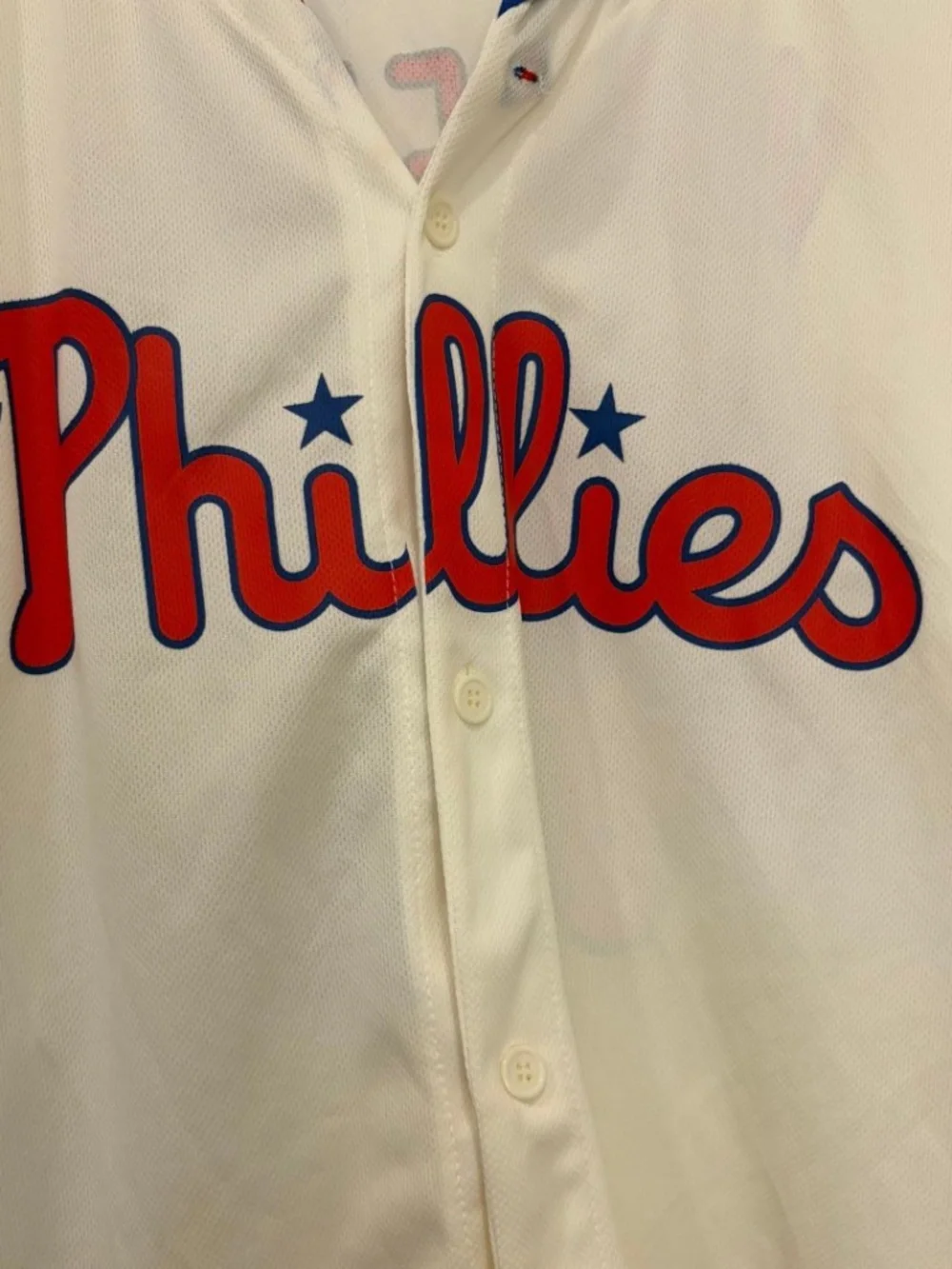 Zach Wheeler Cream PECO Philadelphia Phillies Jersey